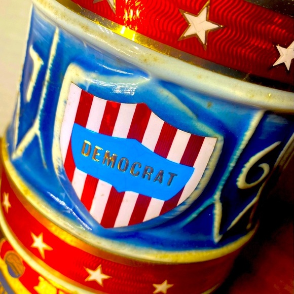 Vintage 1970’s Jim Beam Democrat Donkey Political Decanter 1976 - Picture 5 of 7